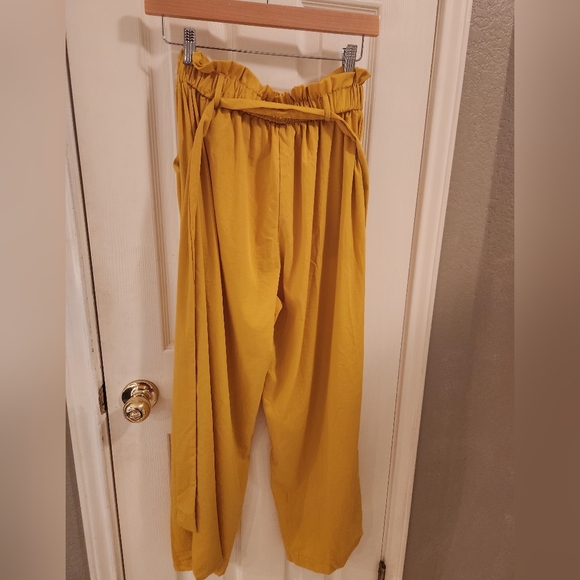 ECOWISH Womens Palazzo Wide Leg Pant with Pockets - Picture 3 of 7
